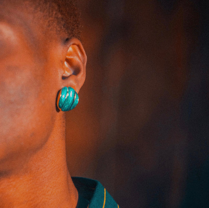ZE Jaded Circle earring