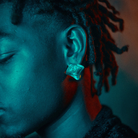 ZE Jaded square earring